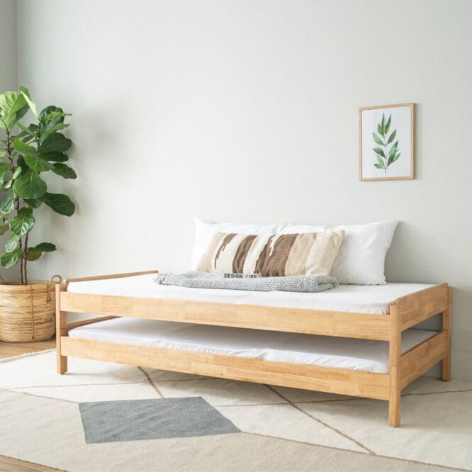 Hildo Solid Wood Single Bed Frame - Image 12