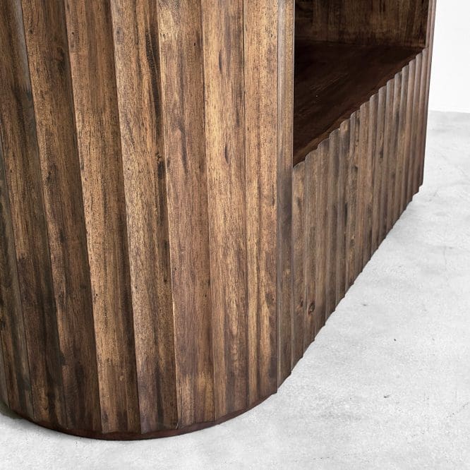 Ursula Solid Wood Dining Set (1 + 4) - Image 9