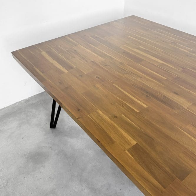 Arjuna Solid Wood Dining Table (2.4M) - Image 4