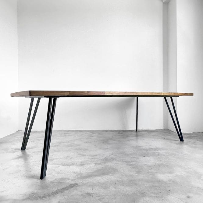 Arjuna Solid Wood Dining Table (2.4M) - Image 5