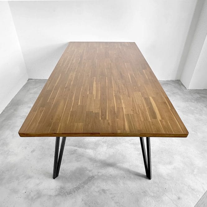 Arjuna Solid Wood Dining Table (2.4M) - Image 8
