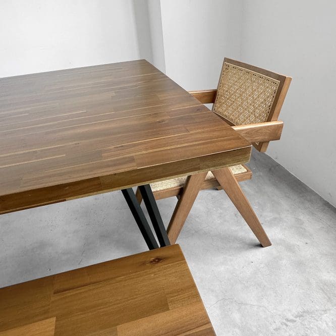 Arjuna Solid Wood Dining Table (2.4M) - Image 13