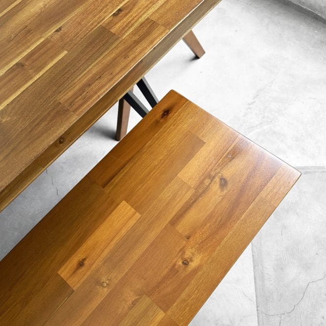 Arjuna Solid Wood Dining Table (2.4M) - Image 10