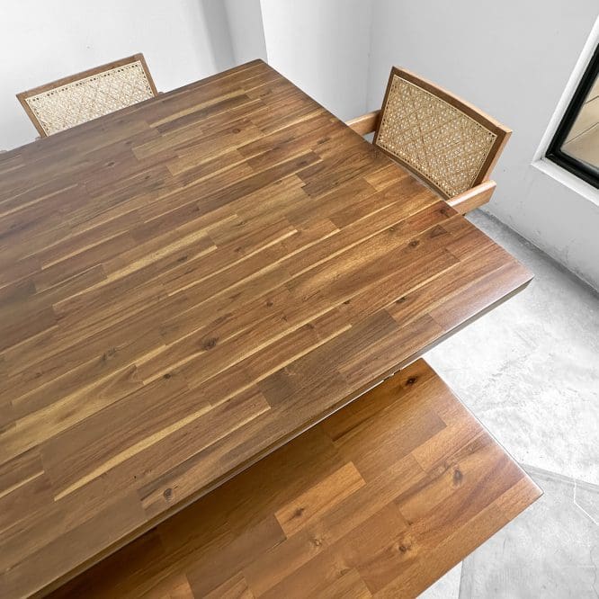 Arjuna Solid Wood Dining Table (2.4M) - Image 9