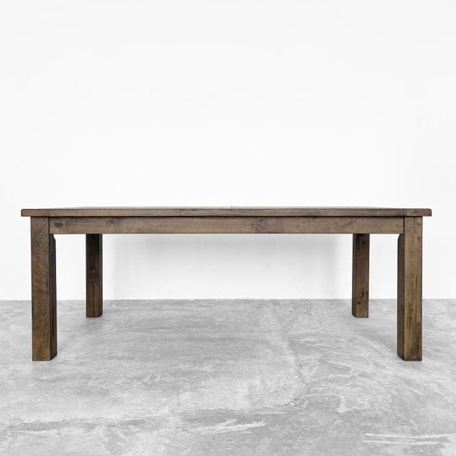 Clayton Rustic Solid Wood Dining Table (1.8M) - Image 3