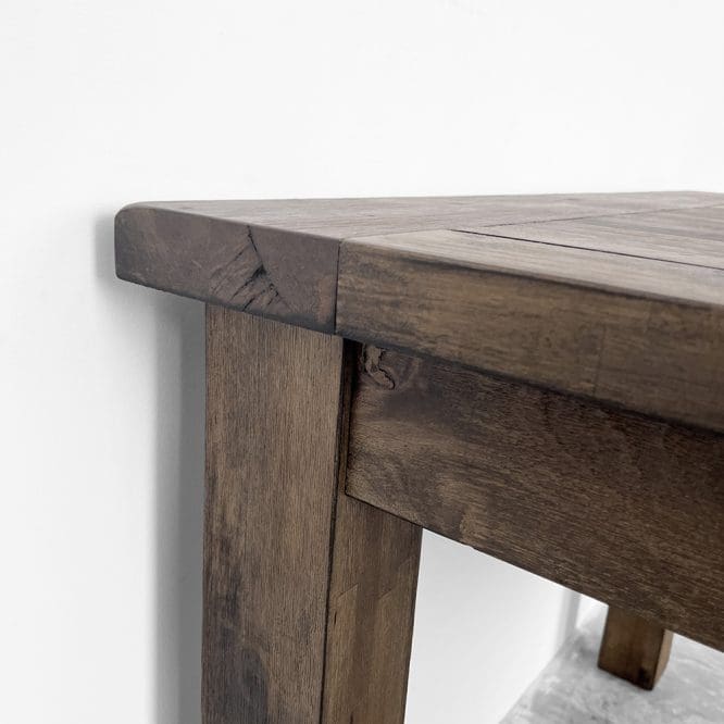 Clayton Rustic Solid Wood Dining Table (1.8M) - Image 11