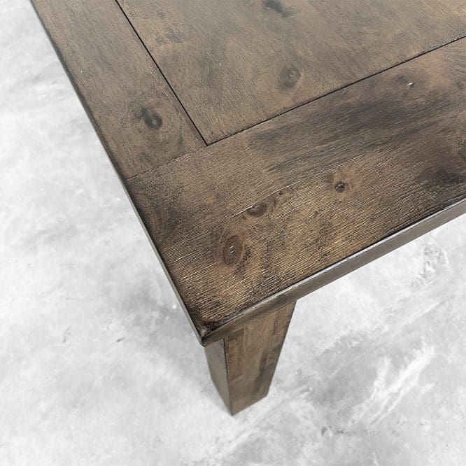 Clayton Rustic Solid Wood Dining Table (1.8M) - Image 9