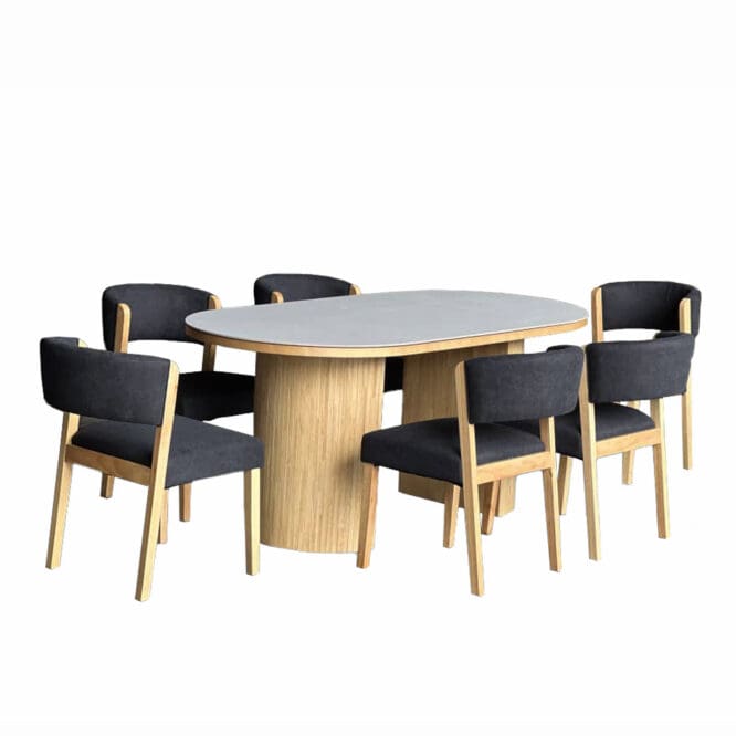 Marco Solid Wood Dining Chair (Set of 2) - Image 3