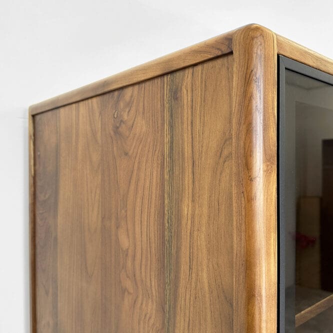 Kintamani Solid Teak Wood Wardrobe - Image 20