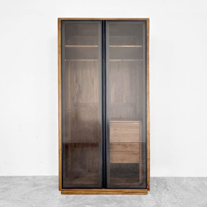Kintamani Solid Teak Wood Wardrobe - Image 4