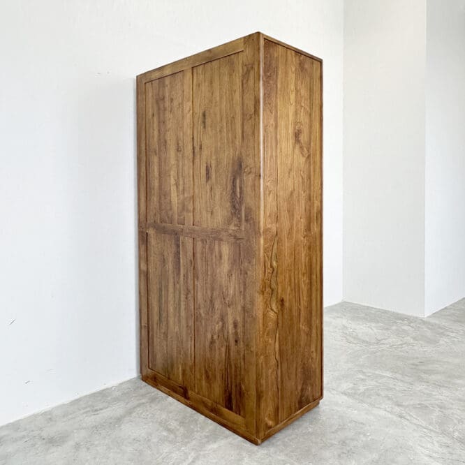 Kintamani Solid Teak Wood Wardrobe - Image 10