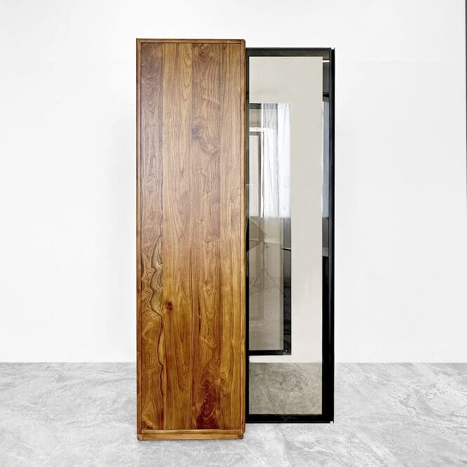 Kintamani Solid Teak Wood Wardrobe - Image 8
