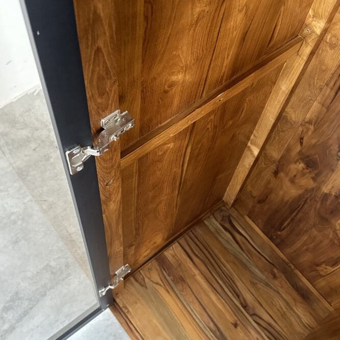 Kintamani Solid Teak Wood Wardrobe - Image 13
