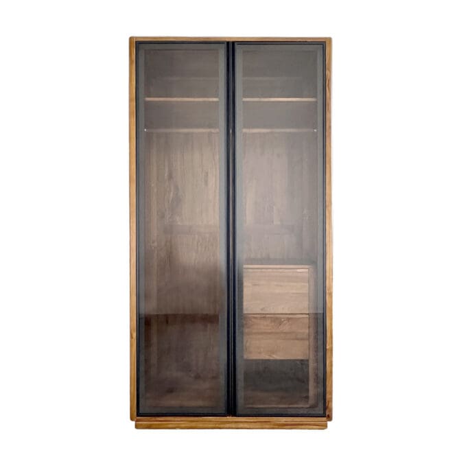 Kintamani Solid Teak Wood Wardrobe