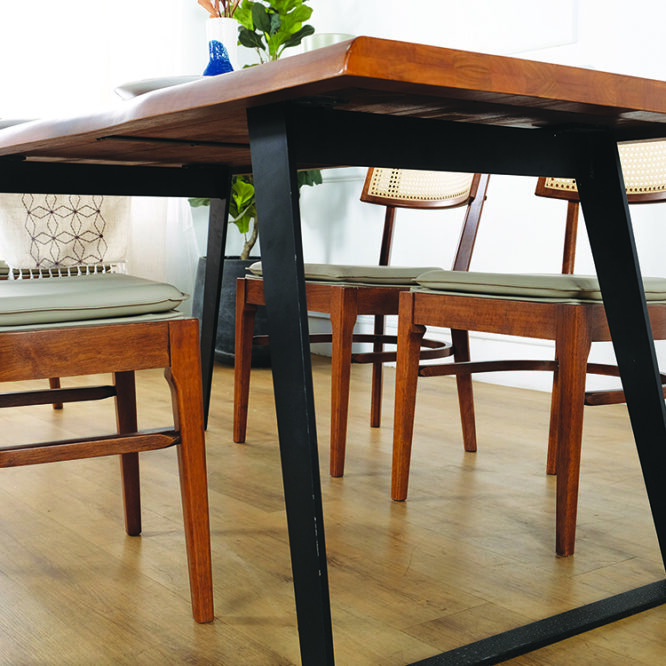 Zena Solid Wood Live Edge Dining Table (1.8M) - Image 3