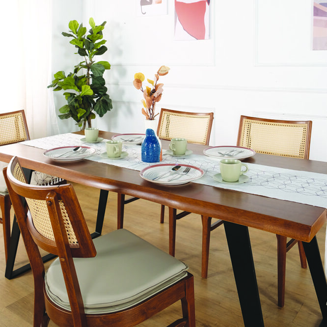 Zena Solid Wood Live Edge Dining Table (1.8M) - Image 2